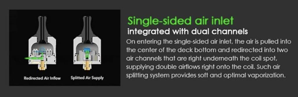 WOTOFO STNG MTL RDA ドローの重さ